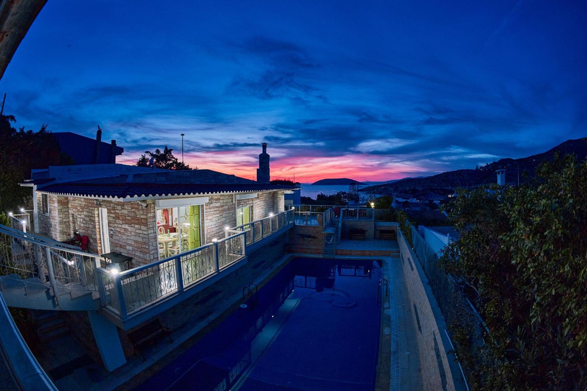 The Mardim Villa Sounion Bagian luar foto