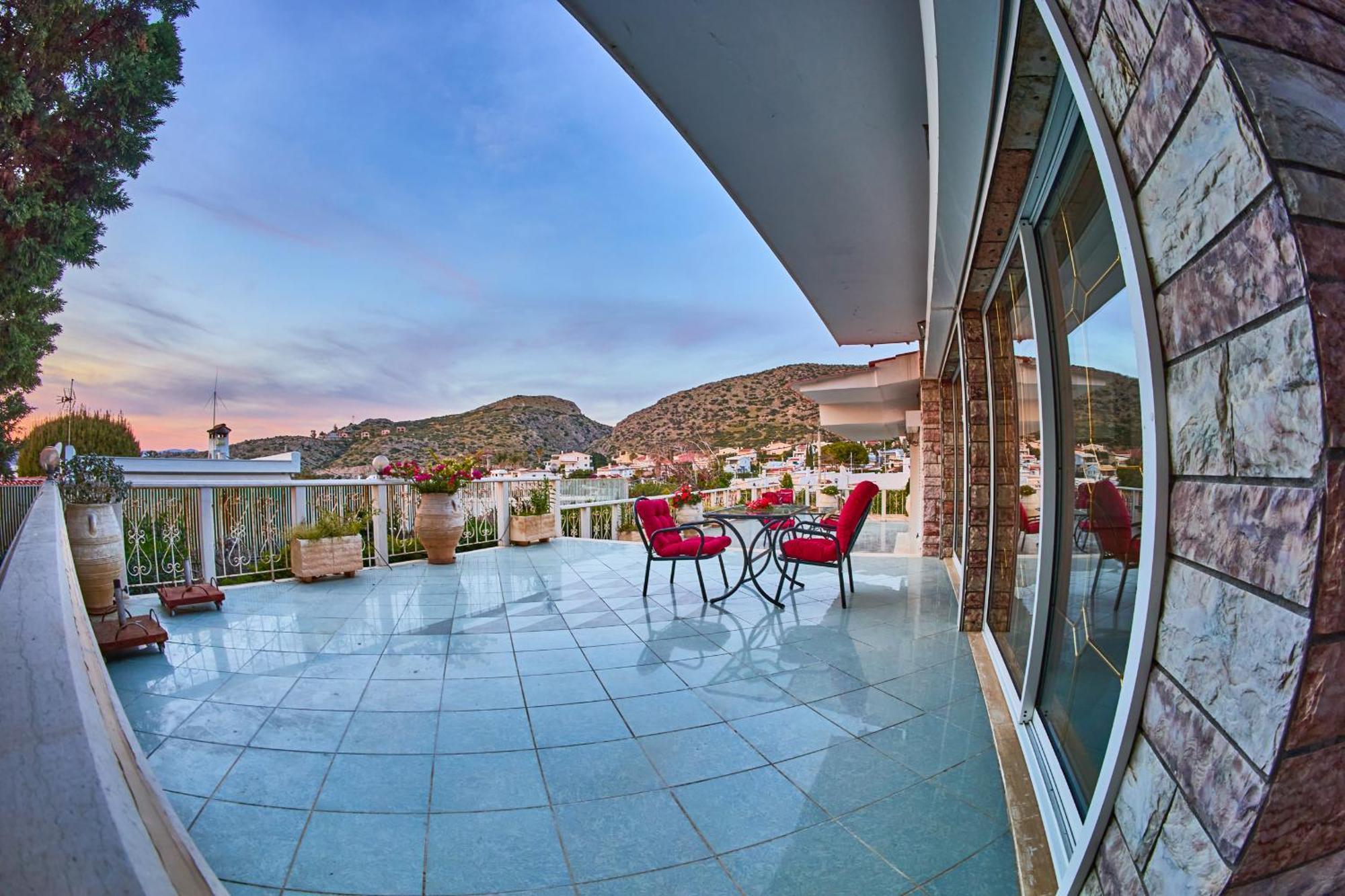 The Mardim Villa Sounion Bagian luar foto