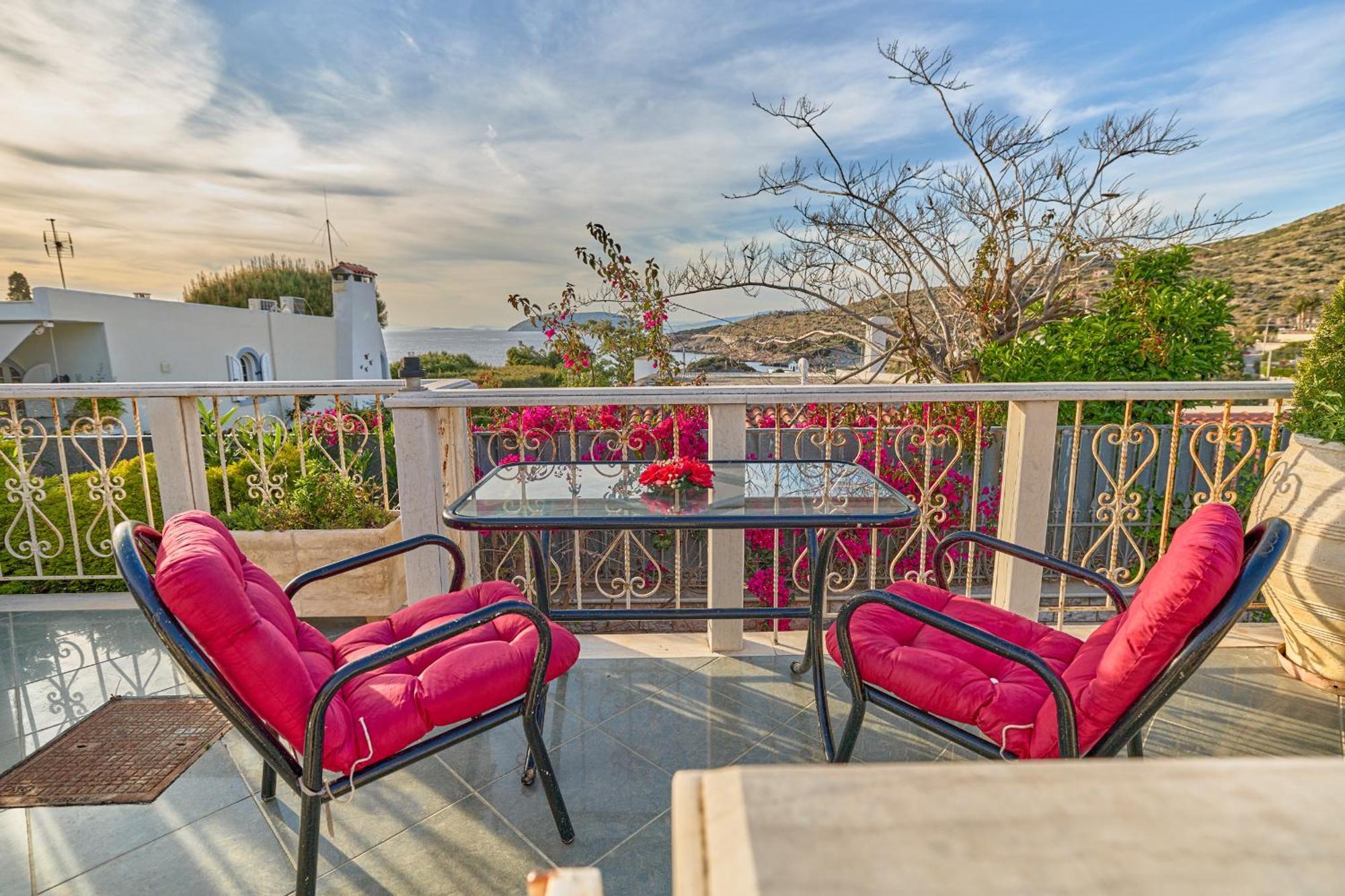 The Mardim Villa Sounion Bagian luar foto