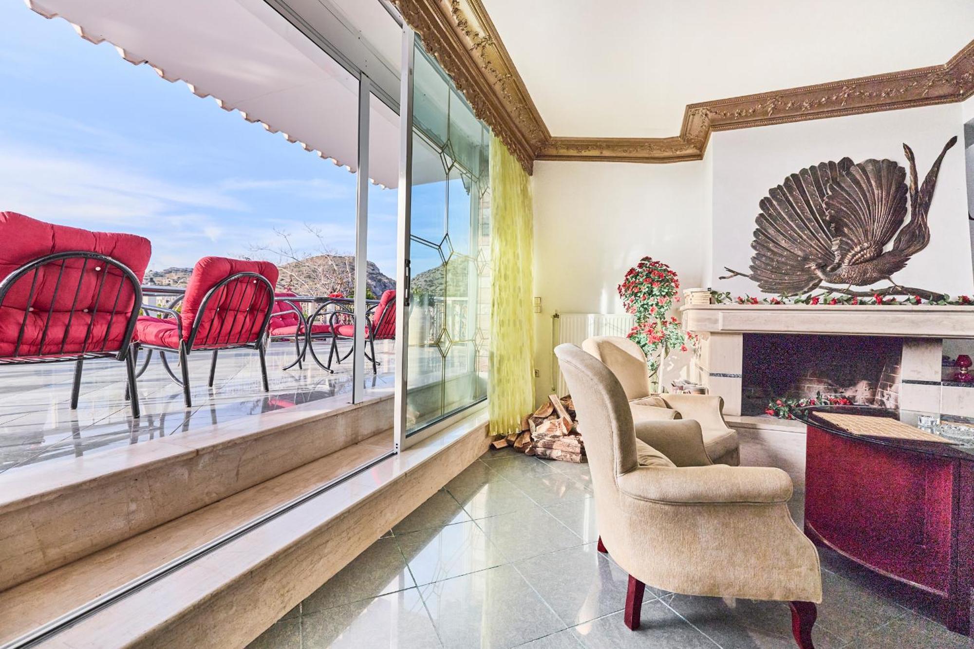 The Mardim Villa Sounion Bagian luar foto